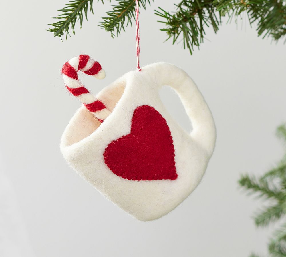 Felt Coffee Mug Ornament Kit-felt Gift Card Holder-coffee Crafts