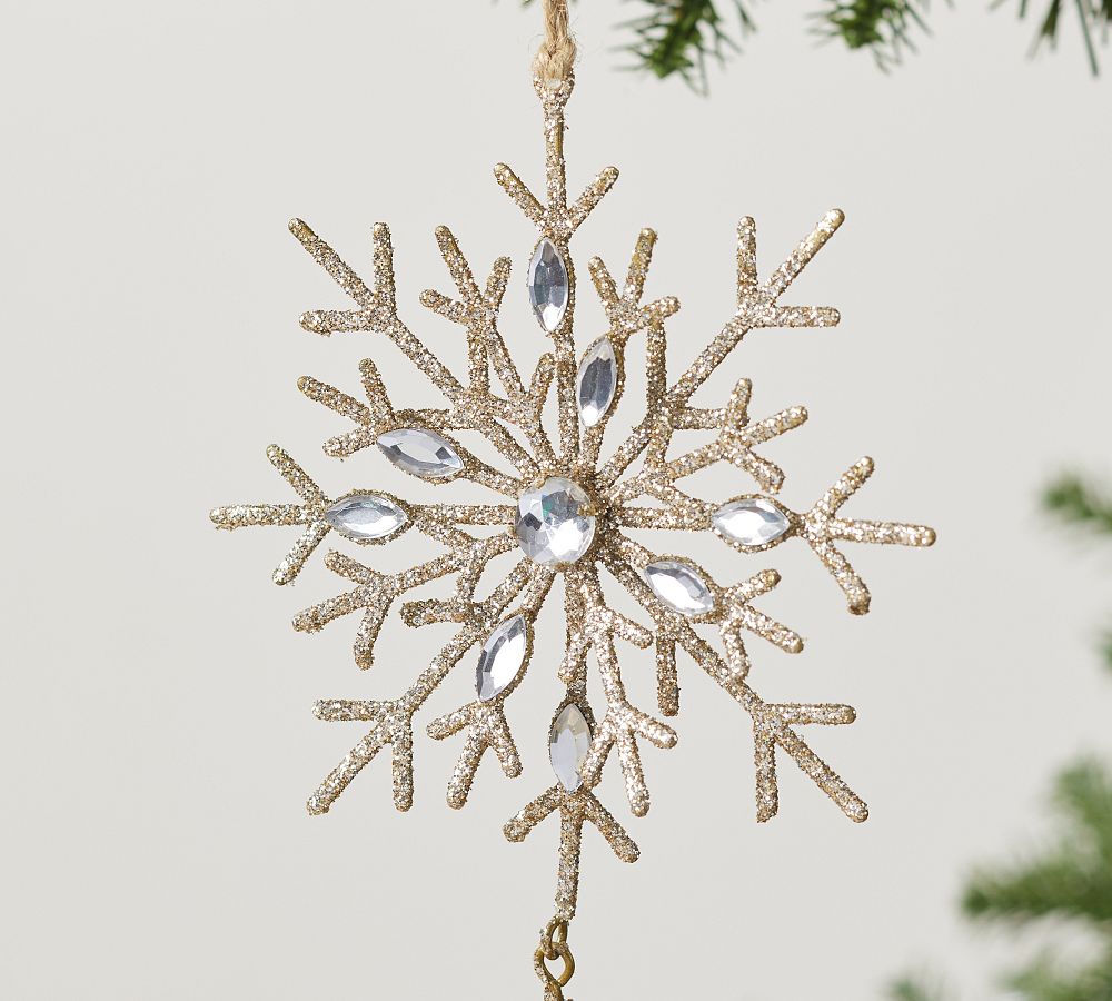 Jeweled Snowflakes Ornament