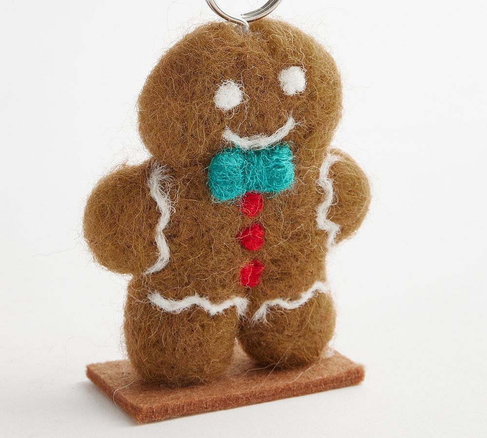 Gingerbread Handcrafted Place Card Holders - Set of 4