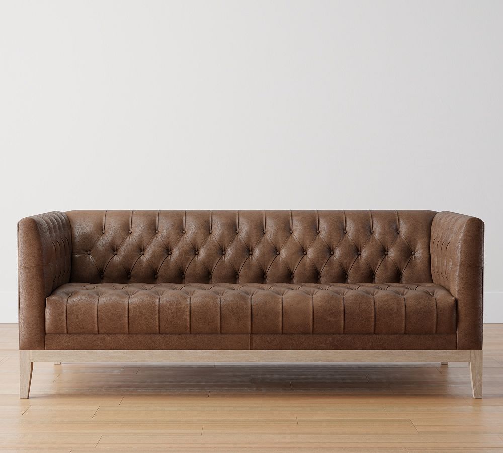 Dekalb Leather Sofa (68–96)