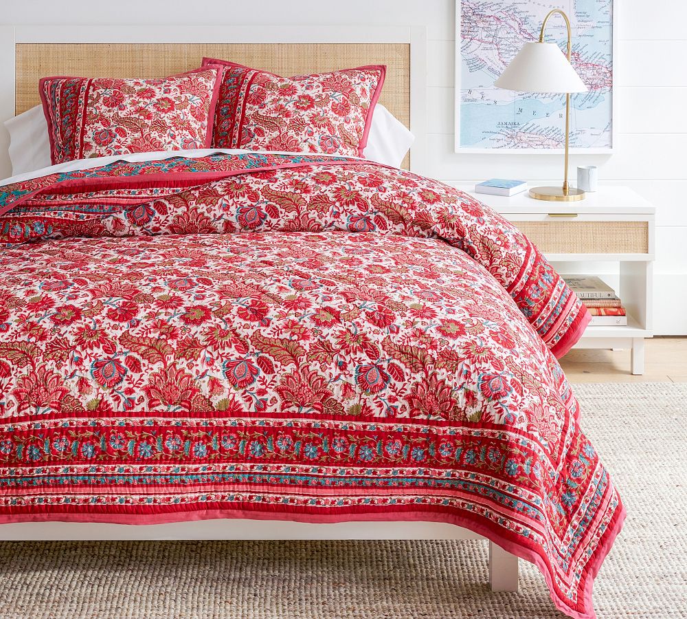 Pottery Barn Jane Handcrafted Reversible Quilt | The Summit at 