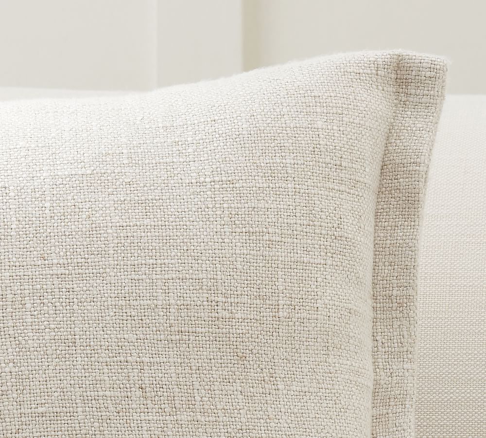 Fold Over Linen Pillow Cover Pottery Barn