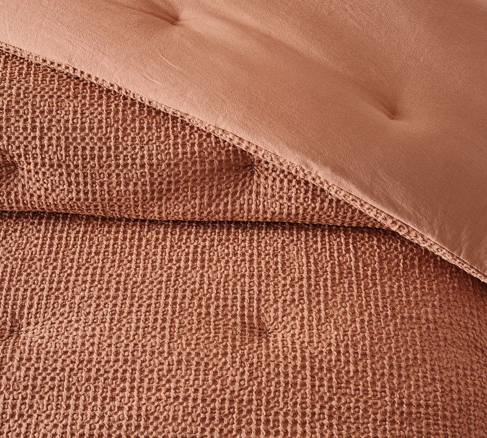 Vintage Washed Cotton/Linen Comforter Pottery Barn