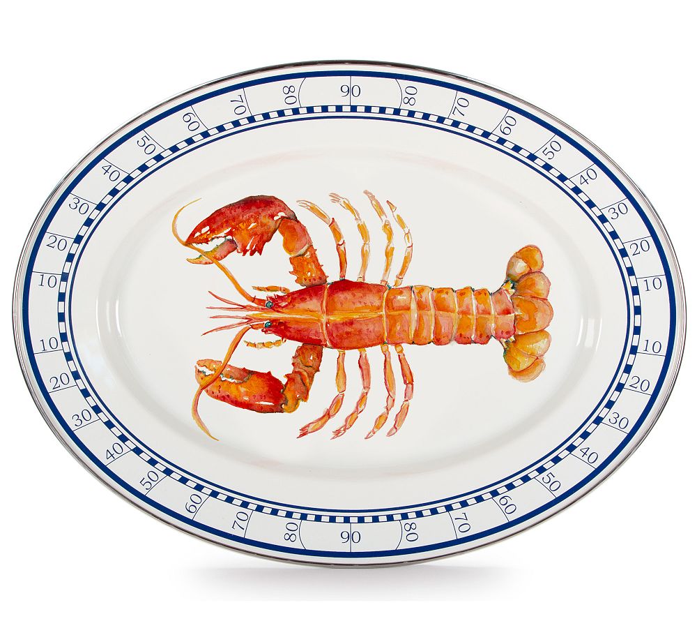 Set of 2 - Lobster Kitchen Towels by Golden Rabbit