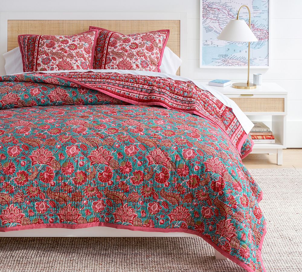 Jane Handcrafted Reversible Quilt | Pottery Barn