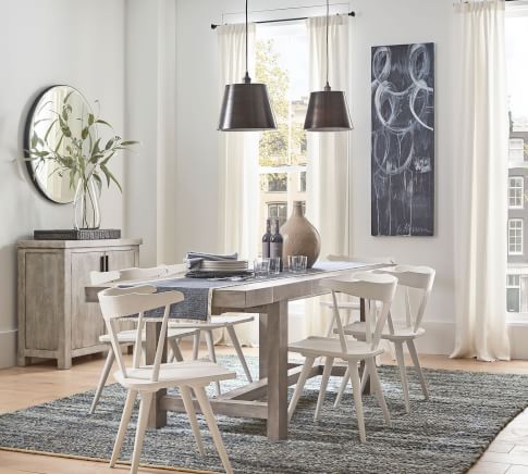 23 Dining Room Wall Décor Ideas to Liven Up Your Space  Farmhouse dining  rooms decor, Dining room wall decor, Grey dining room