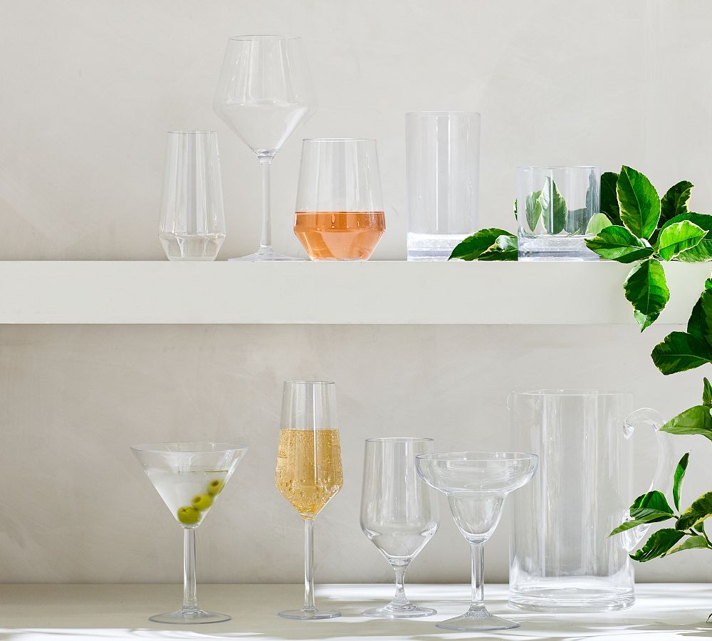 Happy Hour Acrylic Drinkware Collection  Acrylic wine glasses, Drinkware,  Acrylic drinkware