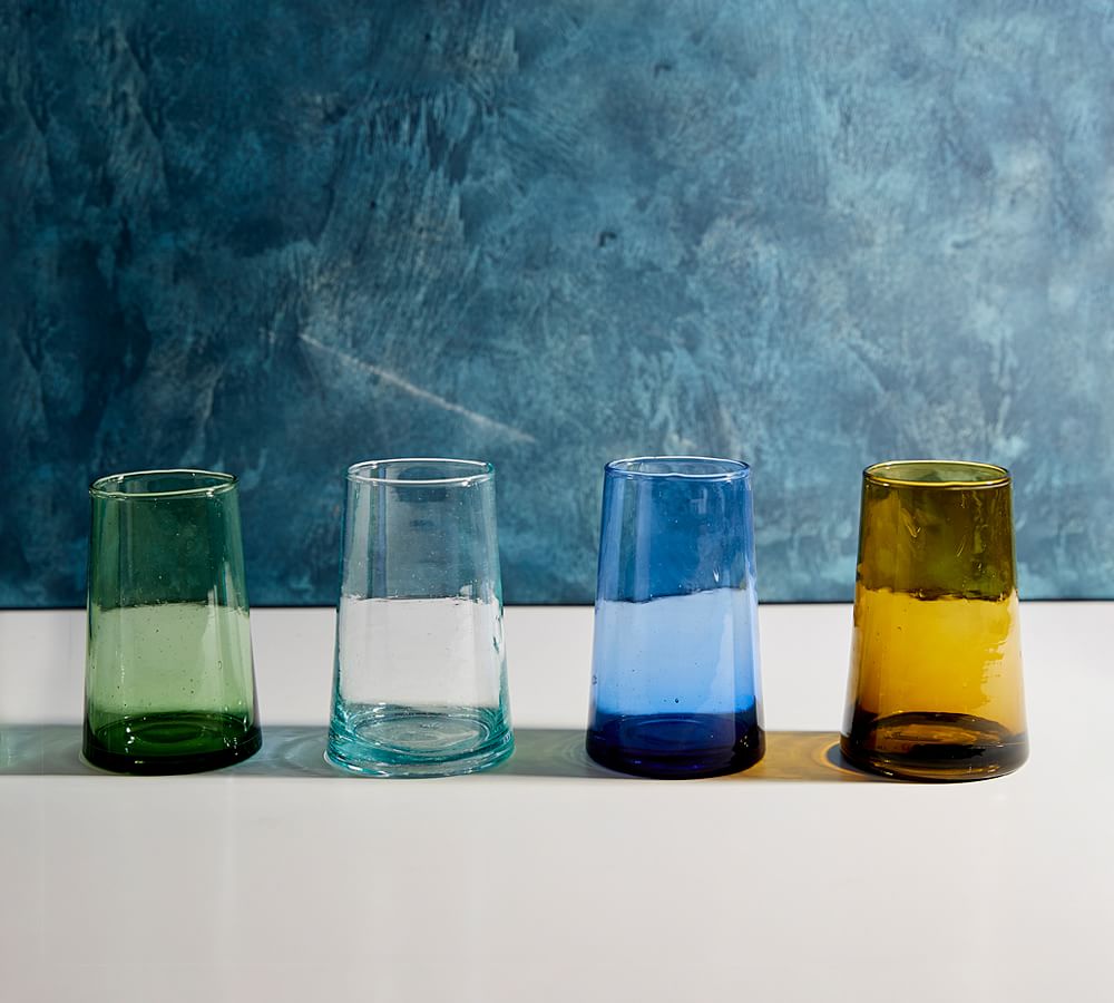Unique Moroccan Wine Glasses Set of 6 12 Water Glasses 