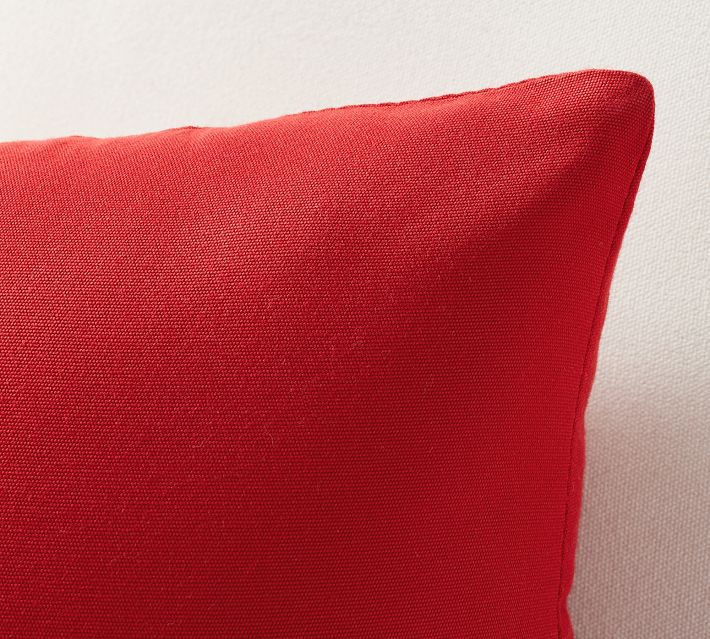 Sunbrella Tuscan Red Indoor/Outdoor Pillow Cover with Pillow Insert Ho –  FoamRush