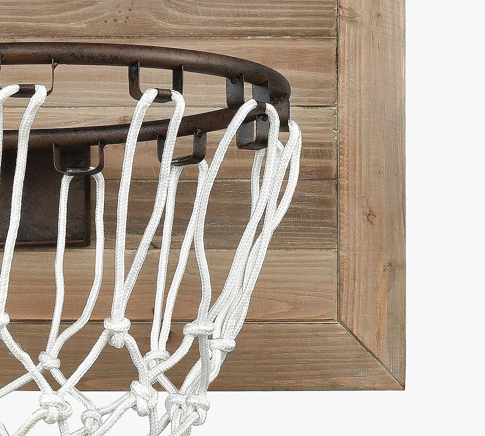 Wooden Basketball Hoop Pottery Barn