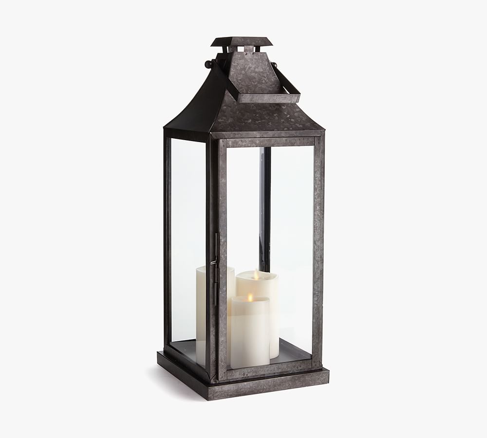 Gerson Black Hurricane Lantern