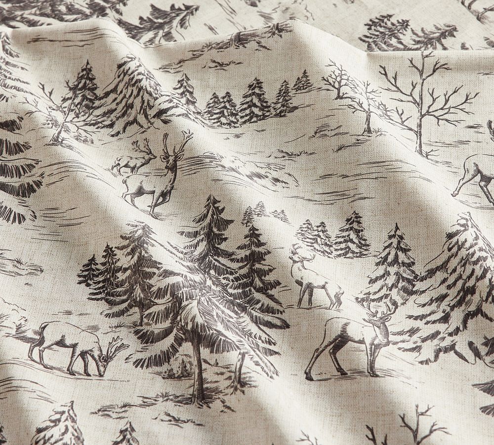 Rustic Forest Percale Pillowcases Set of 2 Pottery Barn