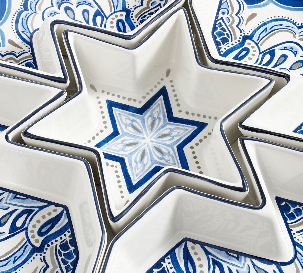 Hanukkah Medallion Lazy Susan Pottery Barn