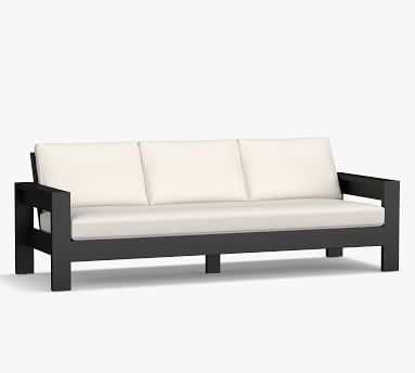 Malibu Metal Grand Outdoor Sofa | Pottery Barn