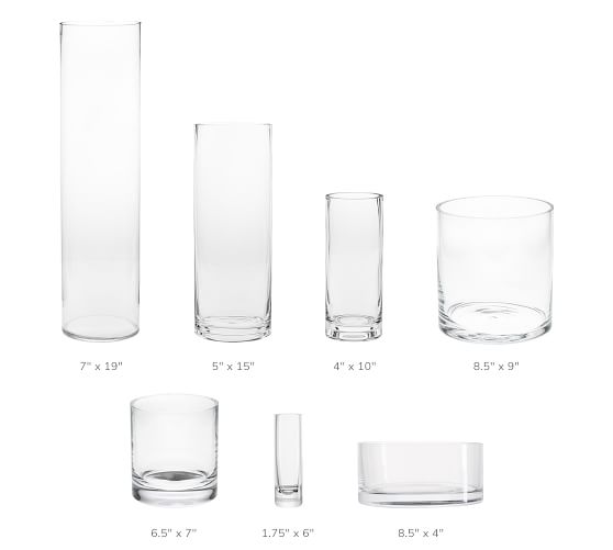 Cut Glass Vase Small Aegean main image 0