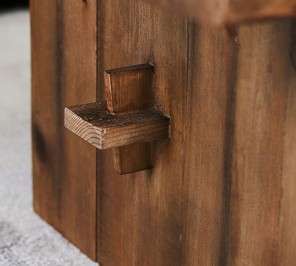 Easton Rectangular Reclaimed Wood Coffee Table Pottery Barn