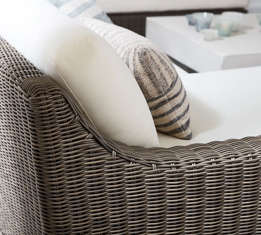 Build Your Own Huntington Wicker Slope Arm Ultimate Outdoor Sectional