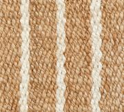 Three Stripe Jute Doormat