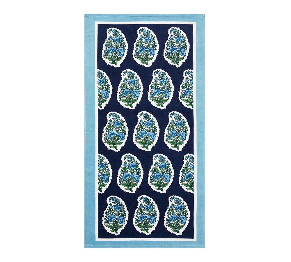 Capitola Paisley Pool Towel