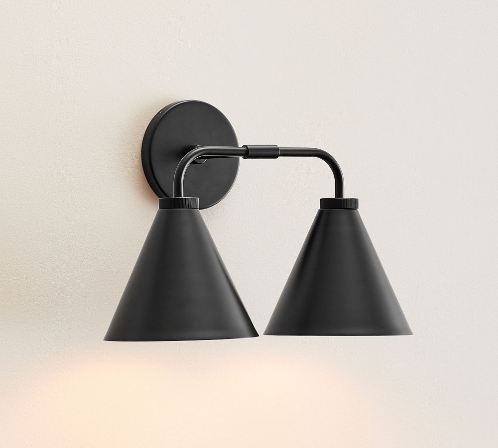 Walker Double Tapered Sconce