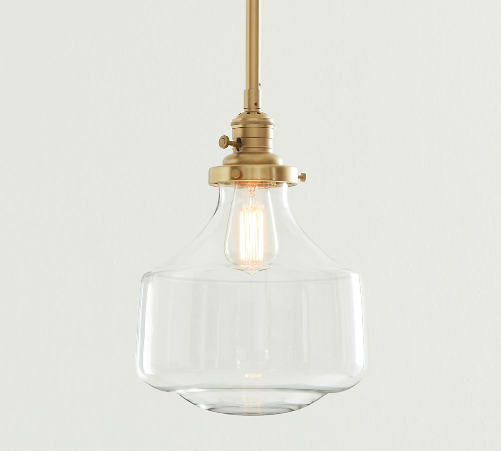 Pottery barn store schoolhouse light