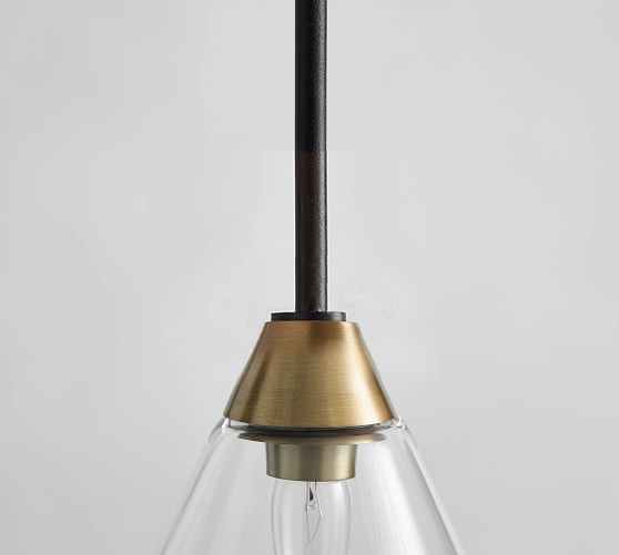 Claremont Flared Glass Pendant Pottery Barn