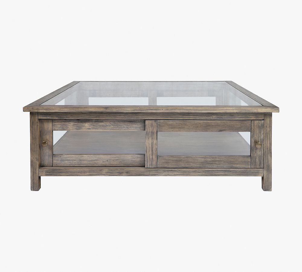 Pottery Barn Kai Square Coffee Table | The Summit at Fritz Farm