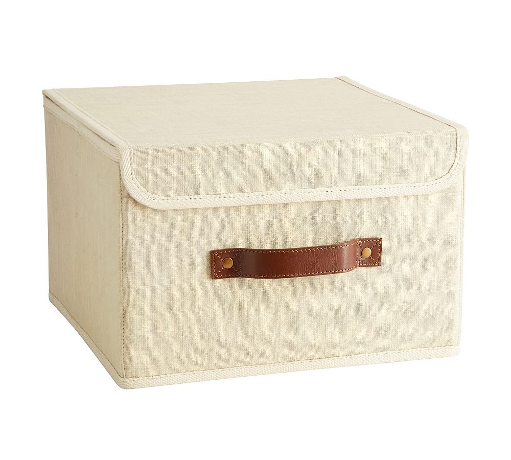 Essential Canvas Foldable Storage Bins | Pottery Barn