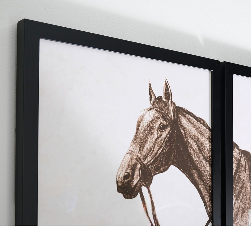 Horse Triptych by The Artists Studio