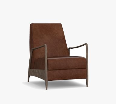 Fairview Leather Recliner | Pottery Barn