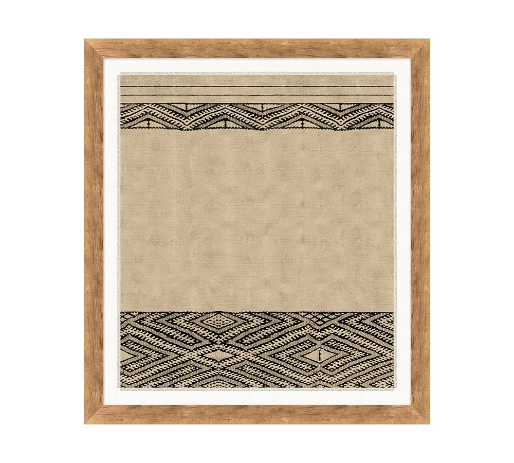 Framed Textile Wall Art Pottery Barn