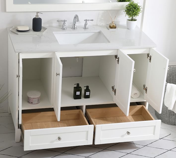 Pottery barn shop moro vanity