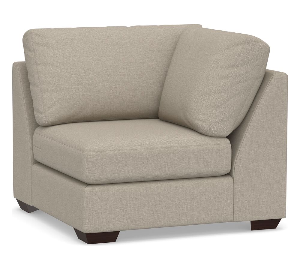 OPEN BOX Big Sur Square Arm Upholstered Corner, Down Blend Wrapped