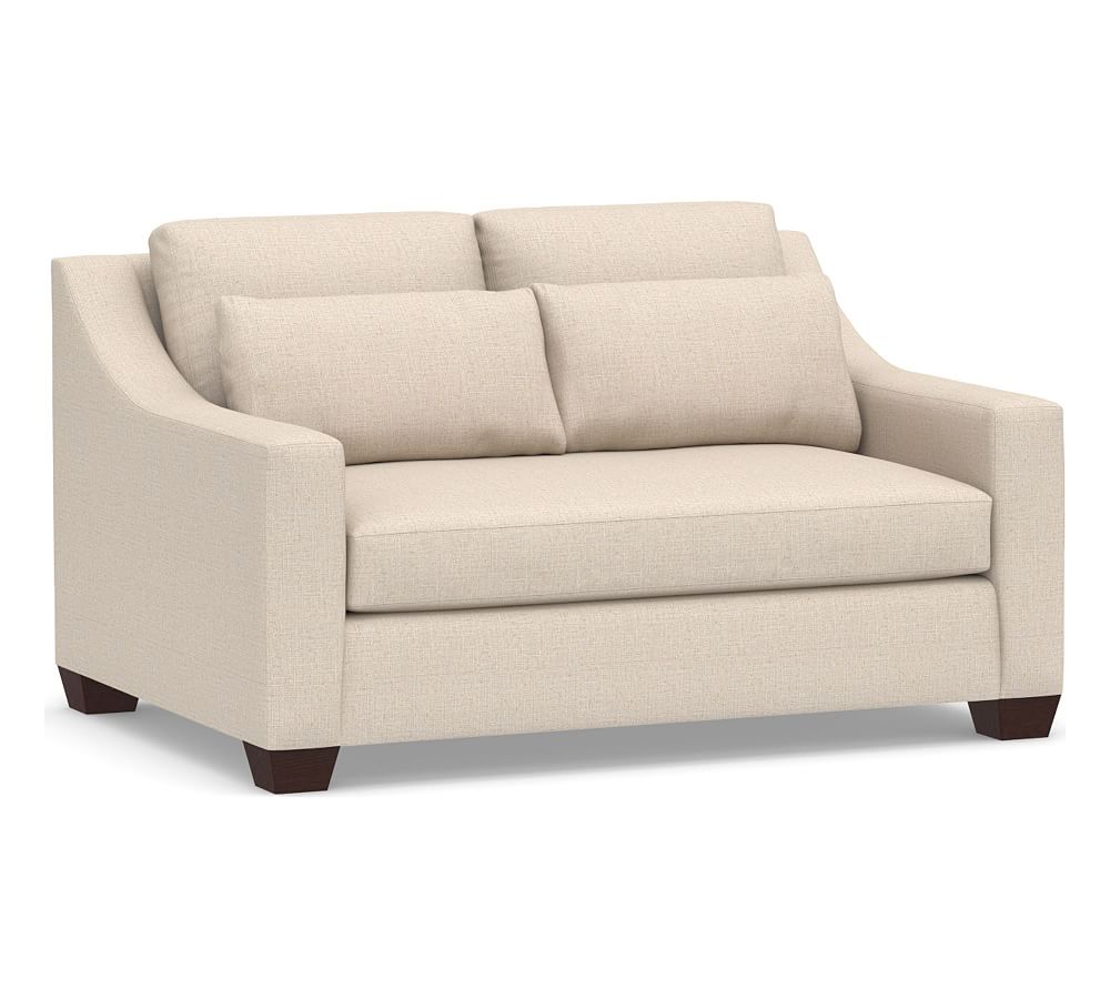 York slope deals arm upholstered sofa