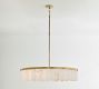 Windham Alabaster Tile Round Chandelier | Pottery Barn