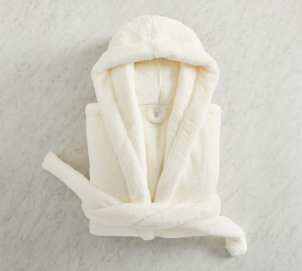 Pottery Barn Ray Jersey Hooded Robe