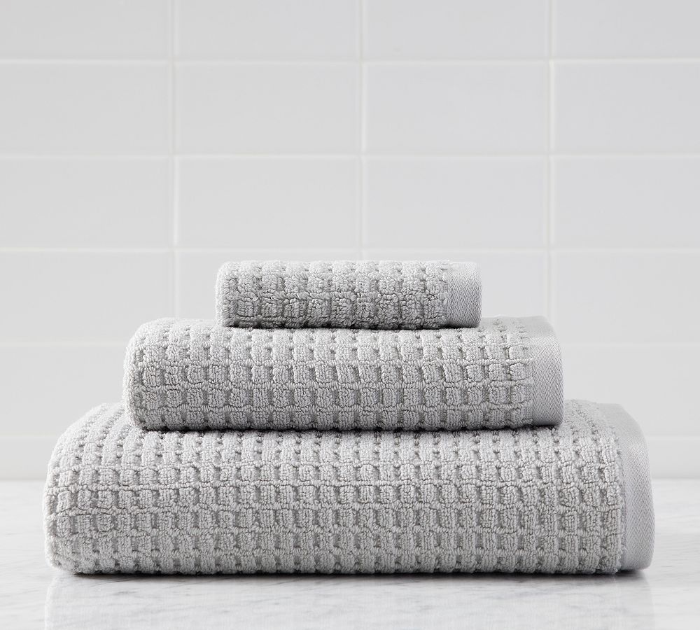 Terry Waffle Towel | Pottery Barn