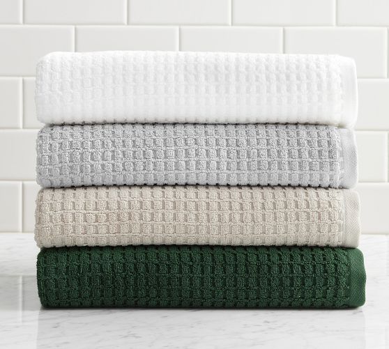 Terry Waffle Towel | Pottery Barn