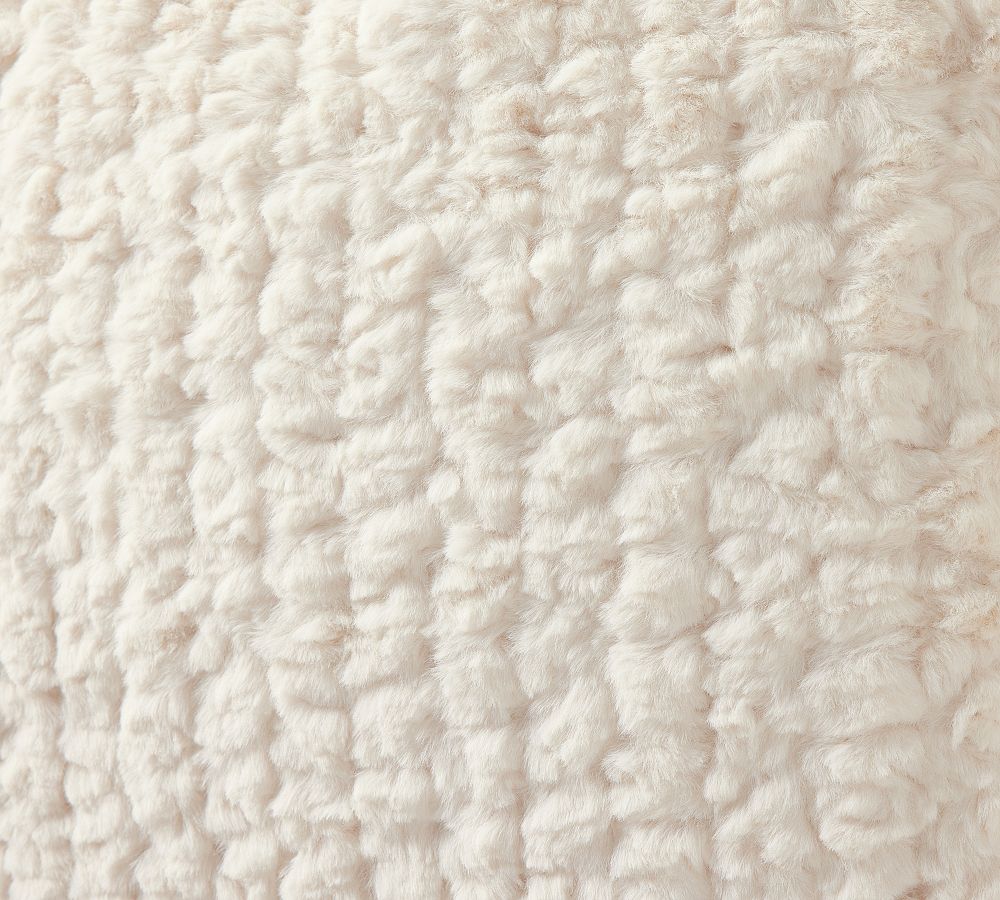 Faux Fur Aspen Pillow Pottery Barn