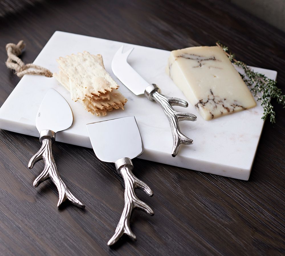 Antler Cheese Knives - Set of 3