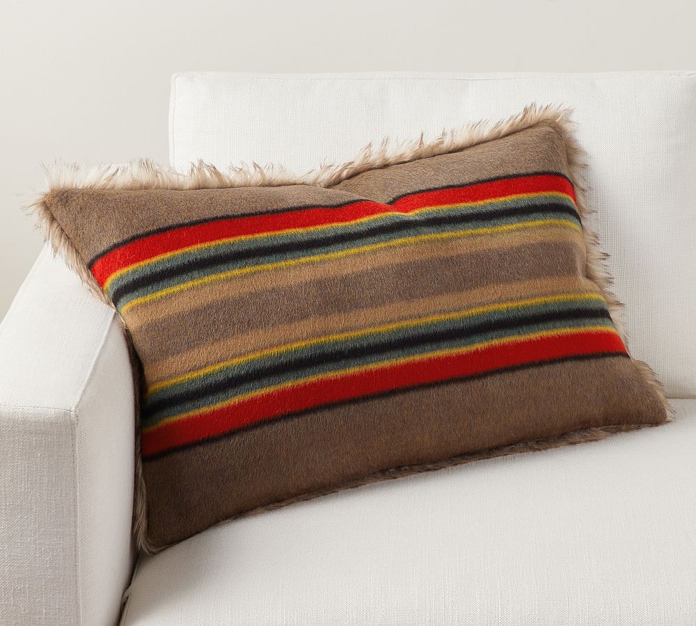 Pendleton® Yakima Stripe Lumbar Pillow