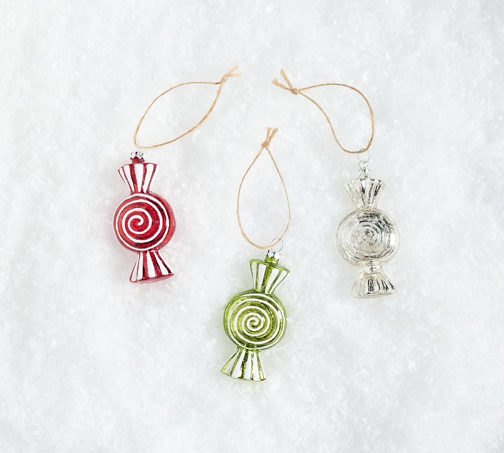 Candy Ornaments - Set of 3
