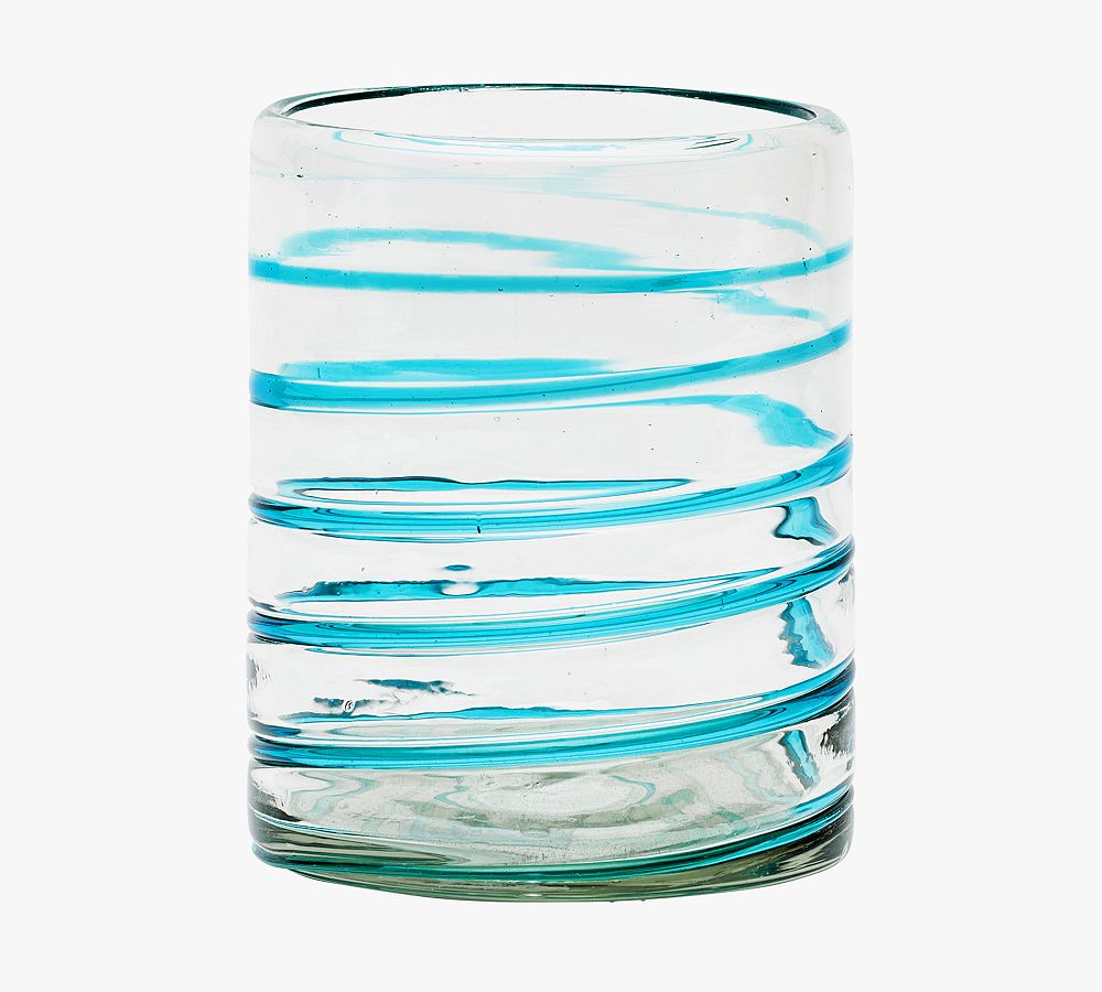 Spiral Double Old Fashioned Glass Set