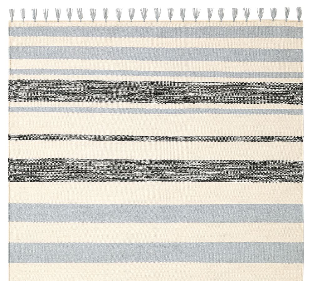 Titus Striped Outdoor Rug Swatch - Free Returns Within 30 Days