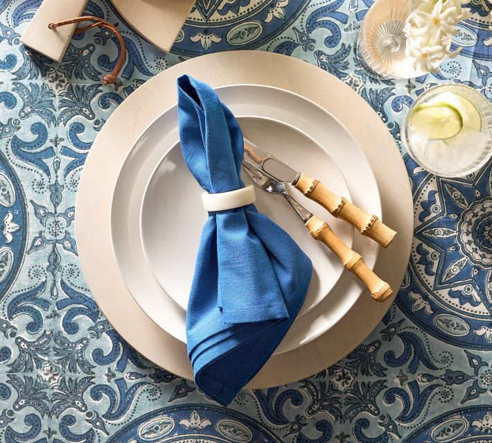 Everyday Casual Prints Assorted Cotton Fabric Napkins (Set of 24) - 17  x17 - On Sale - Bed Bath & Beyond - 20979041