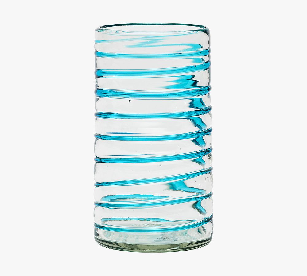 Aqua/Water Table Glass - Set of 4 - Santa Barbara Design Studio