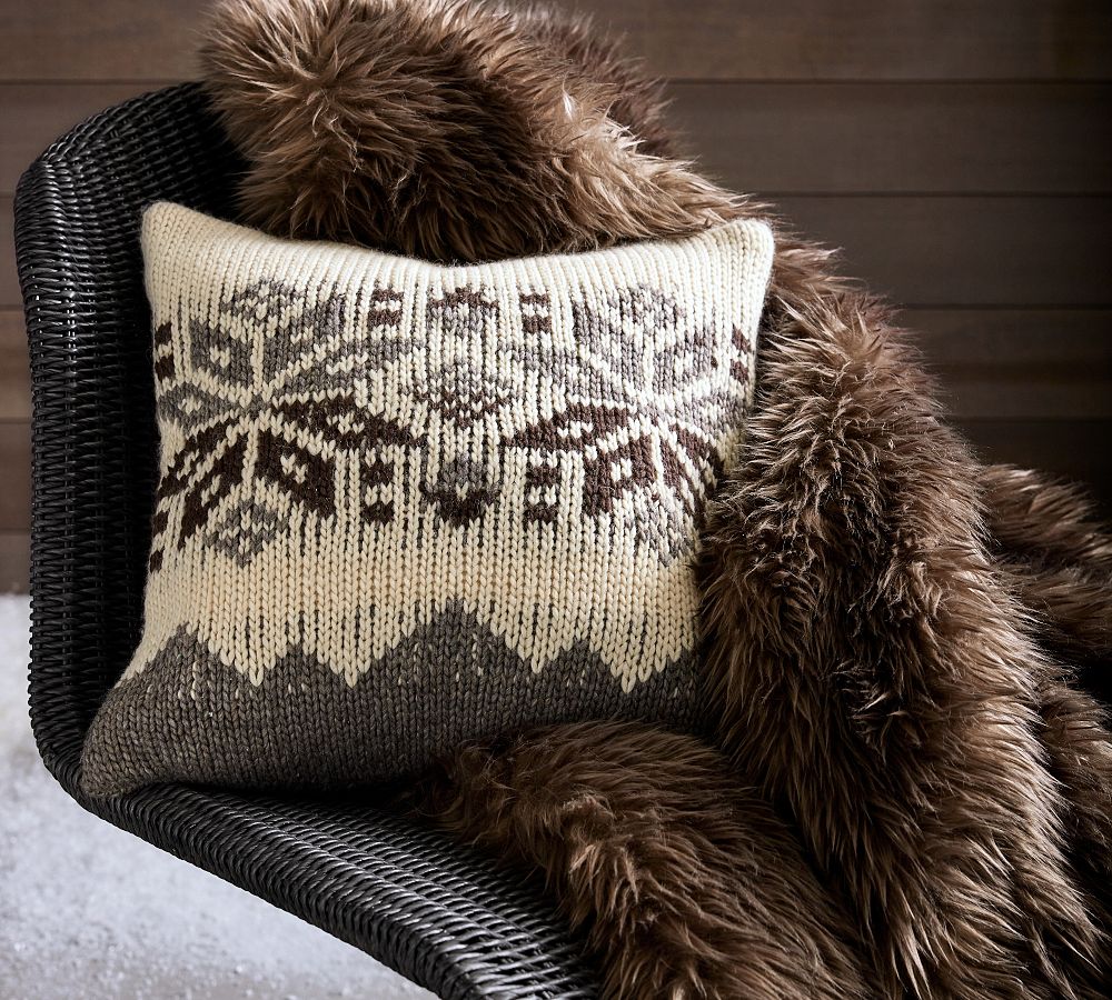 Sweater pillow cover sale