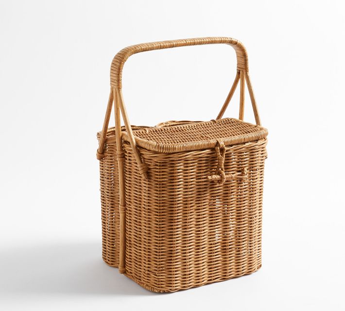 Rattan Picnic Basket