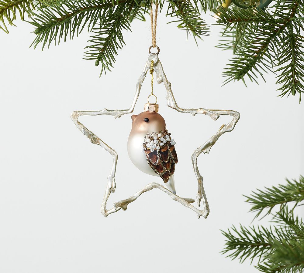 Mercury Hanging Bird Ornament