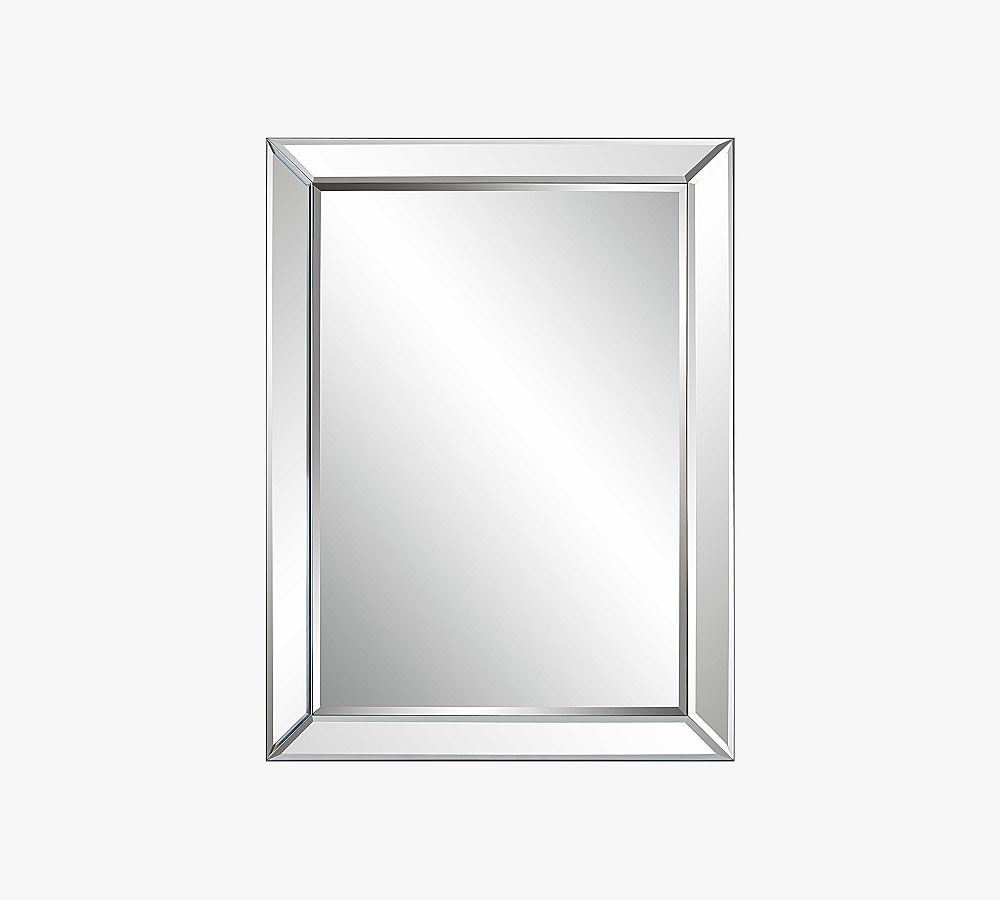 Beveled Glass Frame Mirror